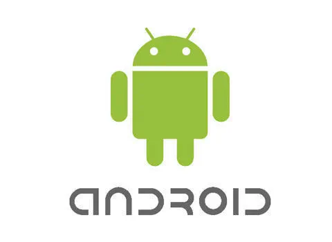 Android-Logo mit dem grünen Roboter-Maskottchen