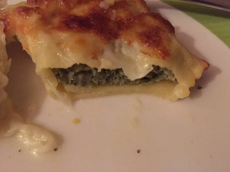 Maultaschen überbacken